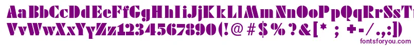 Futstencilserif Font – Purple Fonts