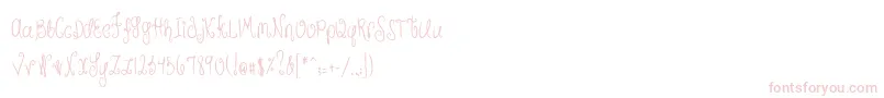 MTFHunnie Font – Pink Fonts