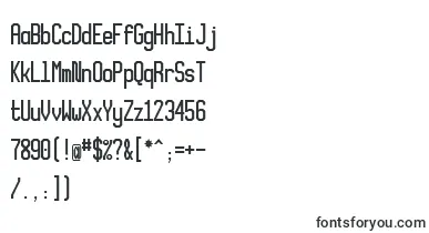 Xlmonoalt font – Fixed Width Fonts