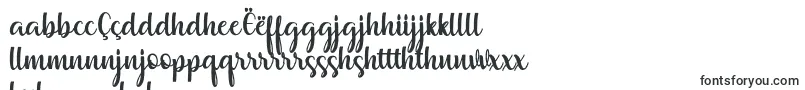 muliana-Schriftart – nyanja Schriften