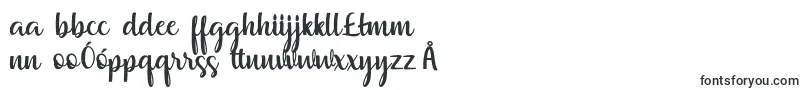 Czcionka muliana – polskie czcionki