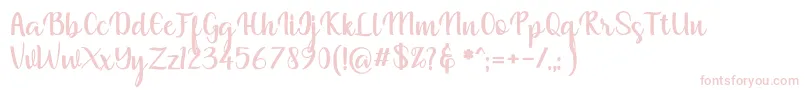 muliana Font – Pink Fonts