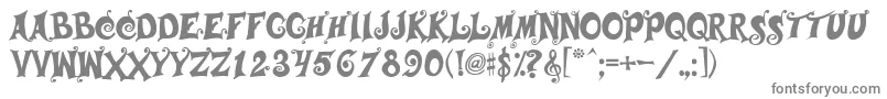 Musicals Font – Gray Fonts