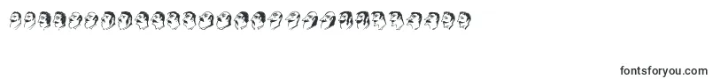 Mustachos-fontti – Otsikkofontit
