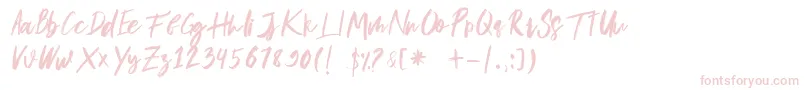 musuh-Schriftart – Rosa Schriften