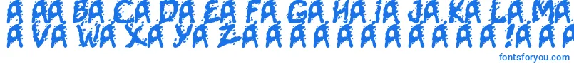 Mutant Supermodel Font – Blue Fonts