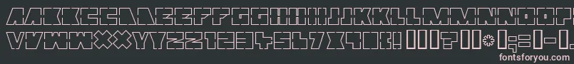 MUTTER   Font – Pink Fonts on Black Background
