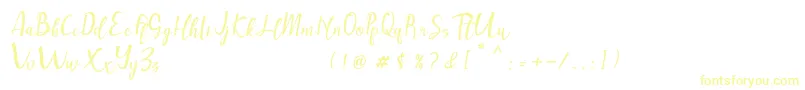 Muttung Rustic Font – Yellow Fonts