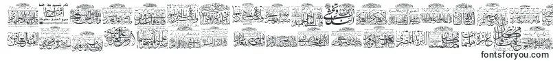 Шрифт My Font Quraan 3 – шрифты Helvetica