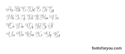 My Lovely Demo Font