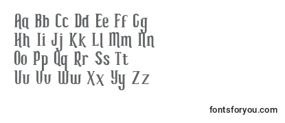 My seven T s Font