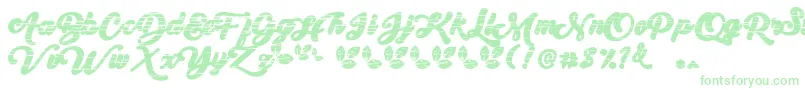 My Yanda1 Font – Green Fonts