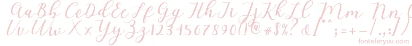 Mylove Script Font – Pink Fonts