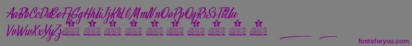 More about Mystical Eyes Personal Use Font Mystical Eyes Personal Use Font – Purple Fonts on Gray Background