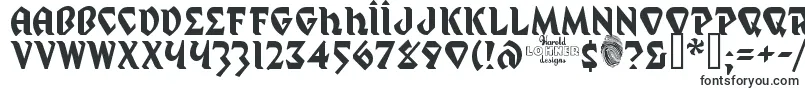 Czcionka MYSTP    – czcionki do logo