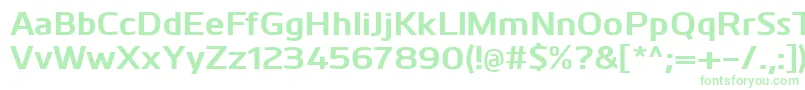 More about KuroBold Font KuroBold Font – Green Fonts on White Background