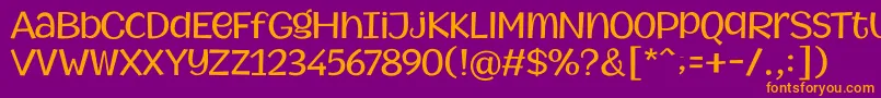 More about MythicalGarden Font MythicalGarden Font – Orange Fonts on Purple Background