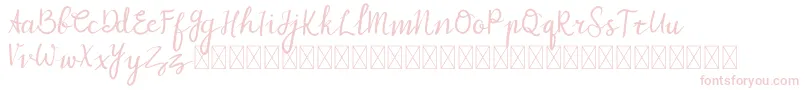 MyZafira Font – Pink Fonts
