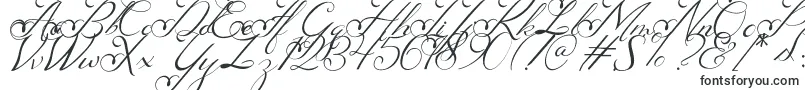 Шрифт Nachelle – рукописные шрифты