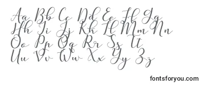 Czcionka Nafigat Script
