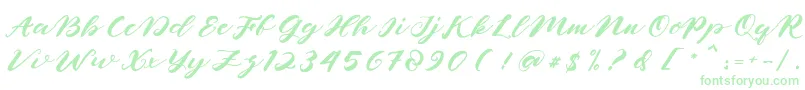 naghita Font – Green Fonts