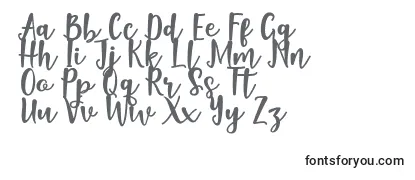 Naishila Dancing Script Font
