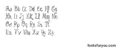 Обзор шрифта Vtksgarotabonita