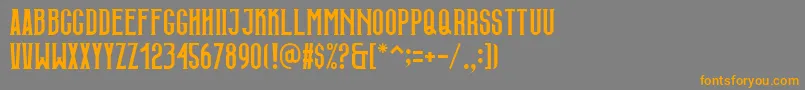 fuente naonweh serif – Fuentes Naranjas Sobre Fondo Gris