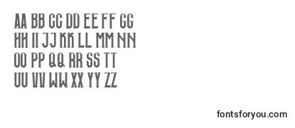 Czcionka Naonweh serif