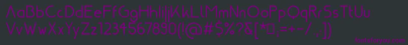 Nasa21 Font – Purple Fonts on Black Background