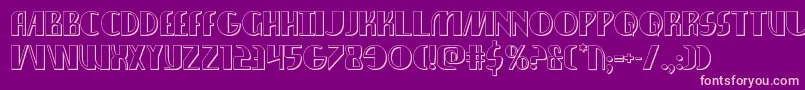 More about nathanbrazil3d1 1 Font nathanbrazil3d1 1 Font – Pink Fonts on Purple Background