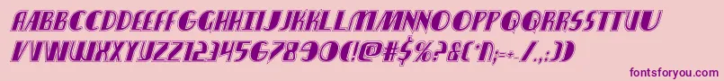 nathanbrazilacadital1 1-Schriftart – Violette Schriften auf rosa Hintergrund