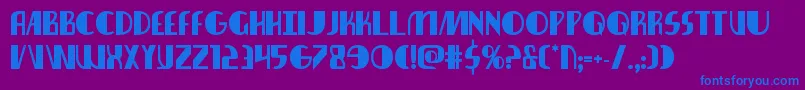 Шрифт nathanbrazilbold1 1 – синие шрифты на фиолетовом фоне
