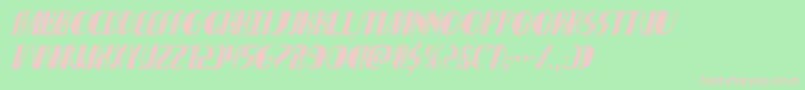 nathanbrazilcondital1 1 Font – Pink Fonts on Green Background