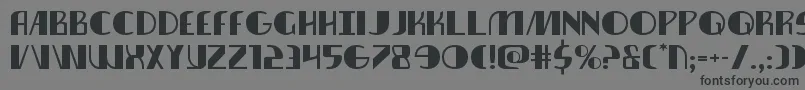 フォントnathanbrazilexpand1 1 – 黒い文字の灰色の背景