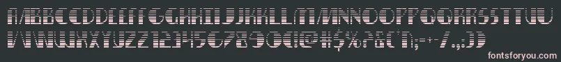 nathanbrazilgrad1 1 Font – Pink Fonts on Black Background