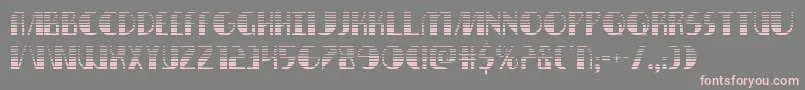 nathanbrazilgrad1 1 Font – Pink Fonts on Gray Background