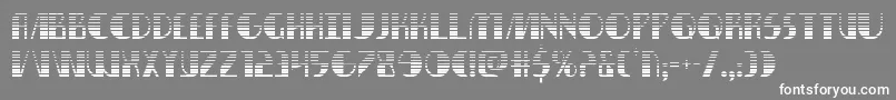 nathanbrazilgrad1 1 Font – White Fonts on Gray Background