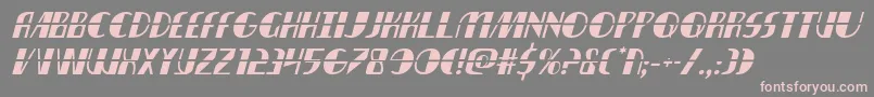 nathanbrazillaserital1 1 Font – Pink Fonts on Gray Background