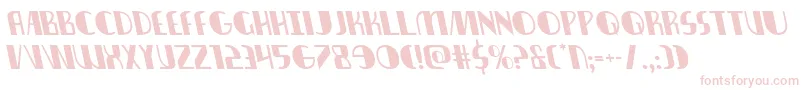 nathanbrazilleft1 1 Font – Pink Fonts on White Background