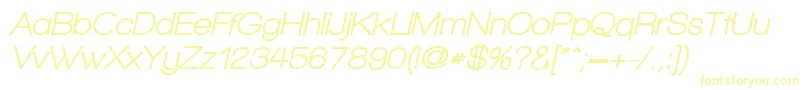 WalkwayObliqueUltrabold Font – Yellow Fonts