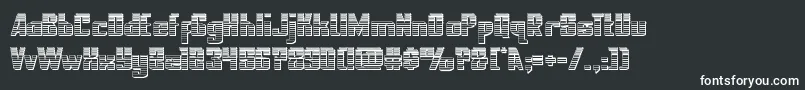 フォントnationalexpresschrome – 白い文字