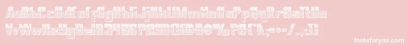 nationalexpresschrome Font – White Fonts on Pink Background