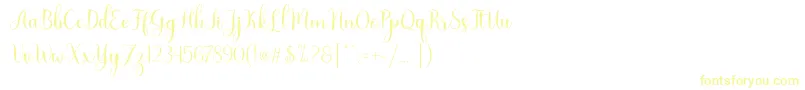 Nattalia Font – Yellow Fonts