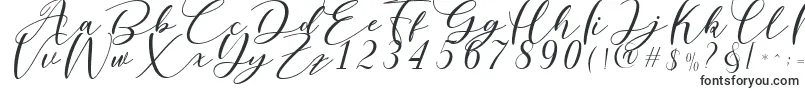 Nattyla-fontti – Otsikkofontit