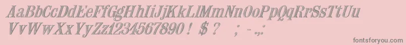 Подробнее о шрифте Nauert Italic Шрифт Nauert Italic – серые шрифты на розовом фоне