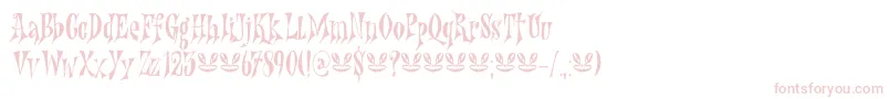 Nefarious DEMO Font – Pink Fonts