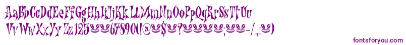 Nefarious DEMO Font – Purple Fonts