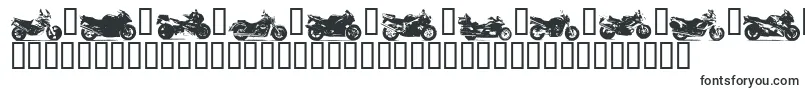 Motorbikez-fontti – fontit Moottoripyörät