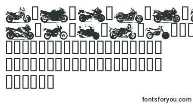  Motorbikez font